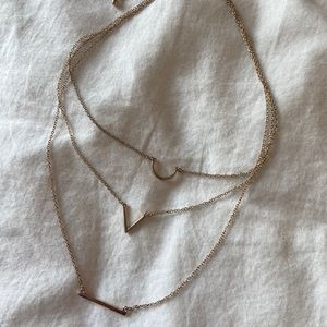 Layered necklace